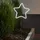 Star-Trading LED-Lichterstern Solarleuchte Kunststoff, Metall, Stahl 22x58 cm 8 Funktionen weiß