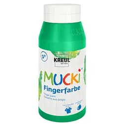 KREUL MUCKI Fingerfarbe grün 750,0 ml