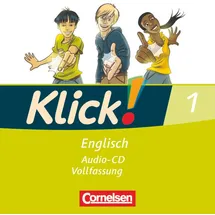 Cornelsen Verlag Klick! Englisch - Ausgabe 2008 - Band 1: 5. Schuljahr: Lieder- und Text-CD