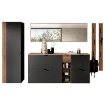 VOLEO DIANA Garderoben-Set 305,00x179,00x37,00 grau
