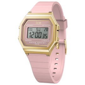 ICE-Watch - ICE digit retro Blush pink - Rosa Damenuhr mit Plastikarmband - 022056 (Small)