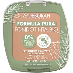 Formula Pura Compact Foundation Bio No. 04 Caramel, 9 Gramm