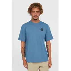 T-Shirt O'NEILL "O'RIGINALS SURF SHOP T-SHIRT", Herren, Gr. M, rot (copen blau), Obermaterial: 100% Baumwolle, sportlich, Shirts