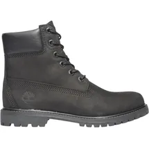 Timberland Premium 6-Inch Wide Fit black nubuck 36