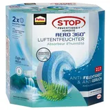 Pattex AERO 360° Frischer Wasserfall Tabs Nachfüllpack, reduzieren Feuchtigkeit und schlechte Gerüche, Nachfülltabs für den Luftentfeuchter AERO 360°, 2er-Pack (2x450g)