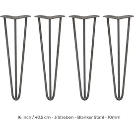 MONSTER SHOP Hairpin Tischbeine 4 x 40,5 cm