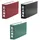 Livepac-Office Bankordner DIN 140x250 mm Grün/Rot/Schwarz 3 St.