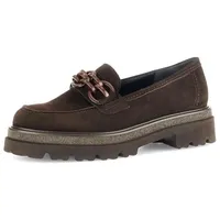 Gabor Damen Slipper, Frauen Slip On,Slides,Schlupfschuhe,schluepfschuhe,Loafer,College Schuhe,Businessschuhe,Slip-ons,Chocolate,38 EU / 5 UK - 38 EU