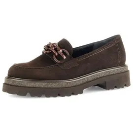 Gabor Damen Slipper, Frauen Slip On,Slides,Schlupfschuhe,schluepfschuhe,Loafer,College Schuhe,Businessschuhe,Slip-ons,Chocolate,38 EU / 5 UK - 38 EU