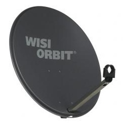 Wisi OA 36 H - 60cm Alu-Spiegel - basaltgrau