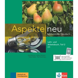 Ernst Klett Verlag Aspekte neu C1: Mittelstufe Deutsch. Lehr- und Arbeitsbuch, Teil 2 mit Audio-CD (Aspekte neu: Mittelstufe Deutsch)