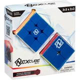 Goliath Nexcube 3x3 & 2x2, Speed Cube für Kinder ab 8 Jahren, Magic Cube für Speedcuber, Zauberwürfel Goliath 2 Stücke