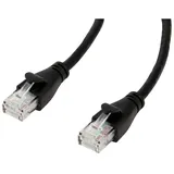 Amazon Basics Ethernet-Netzwerkkabel, RJ45, Cat6, 1.5 m, 1.000Mbit/s, kompatibel mit Personal Computer, Schwarz