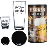 Gilde Herrengedeck Set 4-tlg. 0,3 l