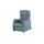 Hukla Relaxsessel Tobias Leder 75 x 105 x 88 cm Blau