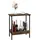 Woltu Beistelltisch Braun Eiche 50 x 55 x 25 cm