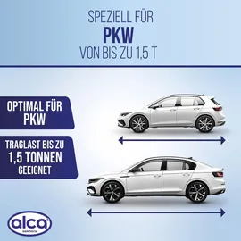 Alca Wagenheber Stahl 2,4 kg silber