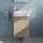 Evineo ineo5 evo Unterschrank B: 45 cm, 1 Tür, mit Griffmulde, für Geberit Renova Plan Handwaschbecken,, BE0983OA,