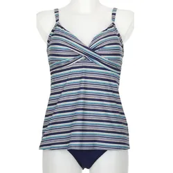 OLYMPIA Damen Bikini Tankini, blau, 38D