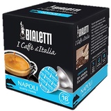 384 Kapseln Aluminium Bialetti Mokespresso I Caffe' D'Italia Napoli Kaffeekapseln
