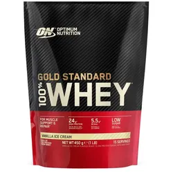 Optimum Nutrition - Whey Protein Gold Standard - 450g Geschmacksrichtung Vanilla Ice Cream