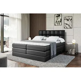 altdecor Ricar King 160 x 200 cm H3 Schwarz Hochglanz