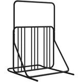 DURHAND Fahrradständer Mehrfachständer Schwarz 102 x 92 x 130 cm