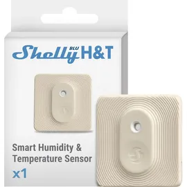 Shelly BLU H&T Ivory Temperatursensor und Luftfeuchtesensor Bluetooth