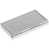 Pmkvgdy Mini- Metall Pill Box Medizinorganisatorbehaelter Tablettendose Lagerung 3 Schlitz