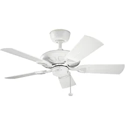 Kevlar - 42 Zoll / 107 cm Ventilator - Mattweiß - KLF-KEVLAR-42-WHT