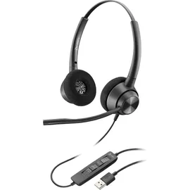 Poly HP Cuffie stereo USB-A Poly EncorePro 310 monaural Schwarz