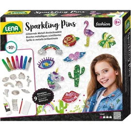 Lena Metal Sparkling Pin Bastelset