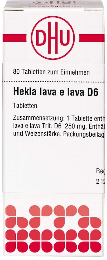 DHU HEKLA lava e lava D 6 Tabletten Zusätzliches Sortiment