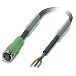 Phoenix Contact 1669725 Sensor-/Aktor-Kabel SAC-3P- 3, 0-PUR/M 8FS SAC3P30PURM8FS
