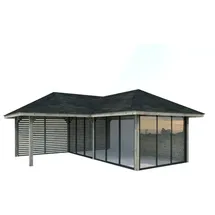 Palmako Bianca 5,88 x 3,19 m Grau