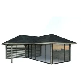 Palmako Bianca 5,88 x 3,19 m Grau