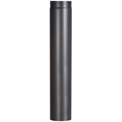 Firefix Ofenrohr, 180 mm, 1000 mm lang schwarz