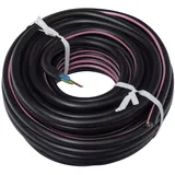 Zenitech Stromkabel U1000r2v 3g1,5 Schwarz - 10m