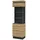 möbel jack Vitrine Corte 60 x 40 x 201 cm Braun