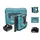Makita DBN 500 M1J Akku Stauchkopfnagler 18 V 15-50 mm mit 1x 4,0 Ah Akku im MakPac