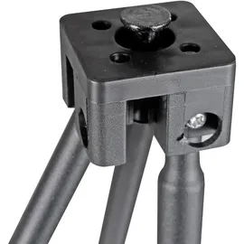 Mojawo Campingmöbel Set Faltbar Schwarz/Orange