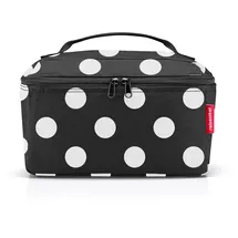 Reisenthel beautycase - quadratischer Kulturbeutel, Gepäckorganisator, Kosmetiktasche, Couleur:dots White