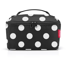 Reisenthel beautycase - quadratischer Kulturbeutel, Gepäckorganisator, Kosmetiktasche, Couleur:dots White