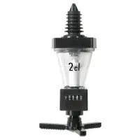 Fuchs Gastronomiebedarf Eco Portionierer, - 20ml = Kunststoff schwarz,