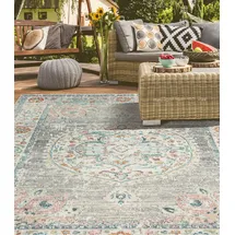 MERINOS Salsa Outdoorteppich 80 x 150 cm grau