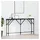 vidaXL Konsolentisch 140x23x75 cm schwarz