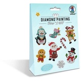 Ursus Kinder-Bastelsets Diamond Painting Sticker, X-mas