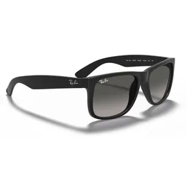 Ray-Ban Justin RB4165 601/8G 54 rubber black / grey gradient