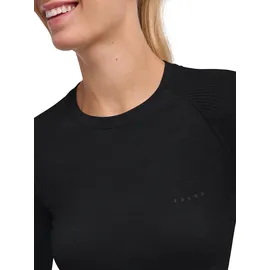 Falke Wool-Tech Light Langarmshirt Schwarz XL