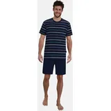 Götzburg Pyjama Shorty Blau L